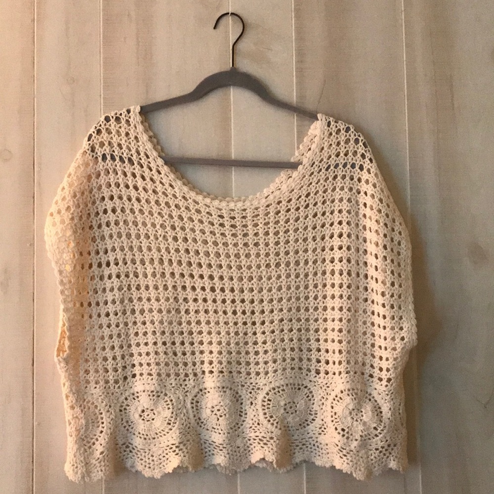 AEO Crochet Crop Top